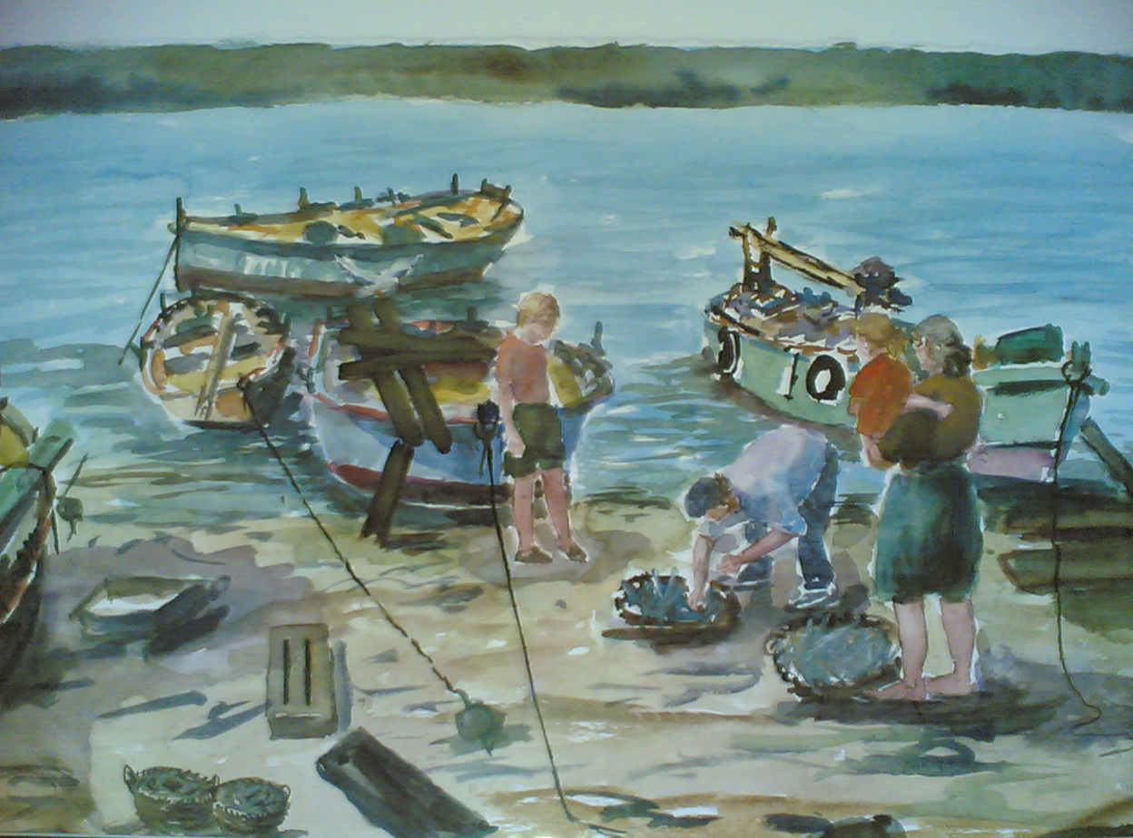 A RECOGER LA PESCA