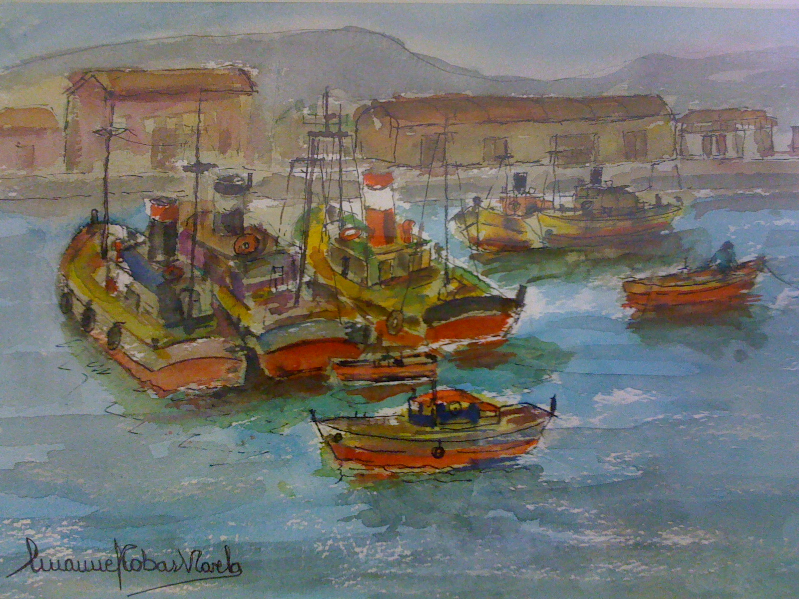 ATRACADOS EN EL PUERTO
