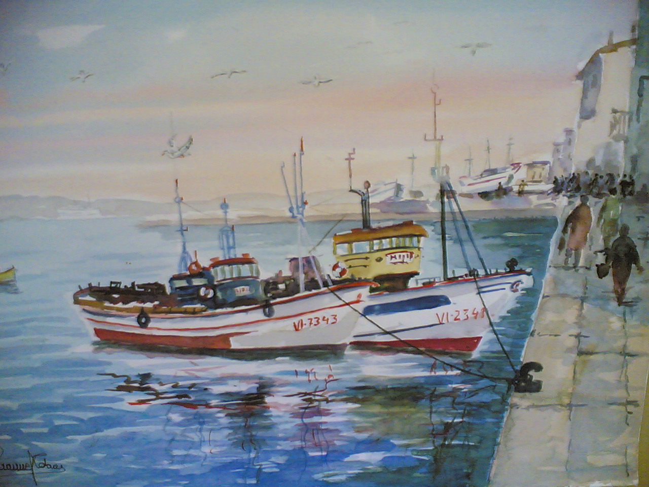 FIESTA EN EL MUELLE